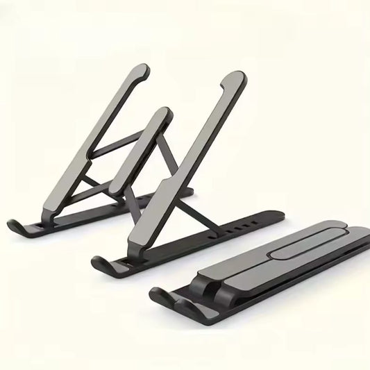 Foldable Laptop Stand, 6-Level Adjustable Riser | Portable, Non-Slip, Fits 10-17.3" Laptops