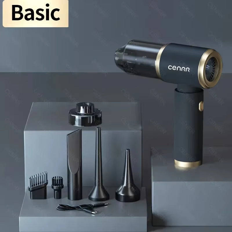 210000PA Car Vacuum Cleaner Mini Powerful Handheld Wireless Home Appliance for Blower Portable Vacuum Cleaner