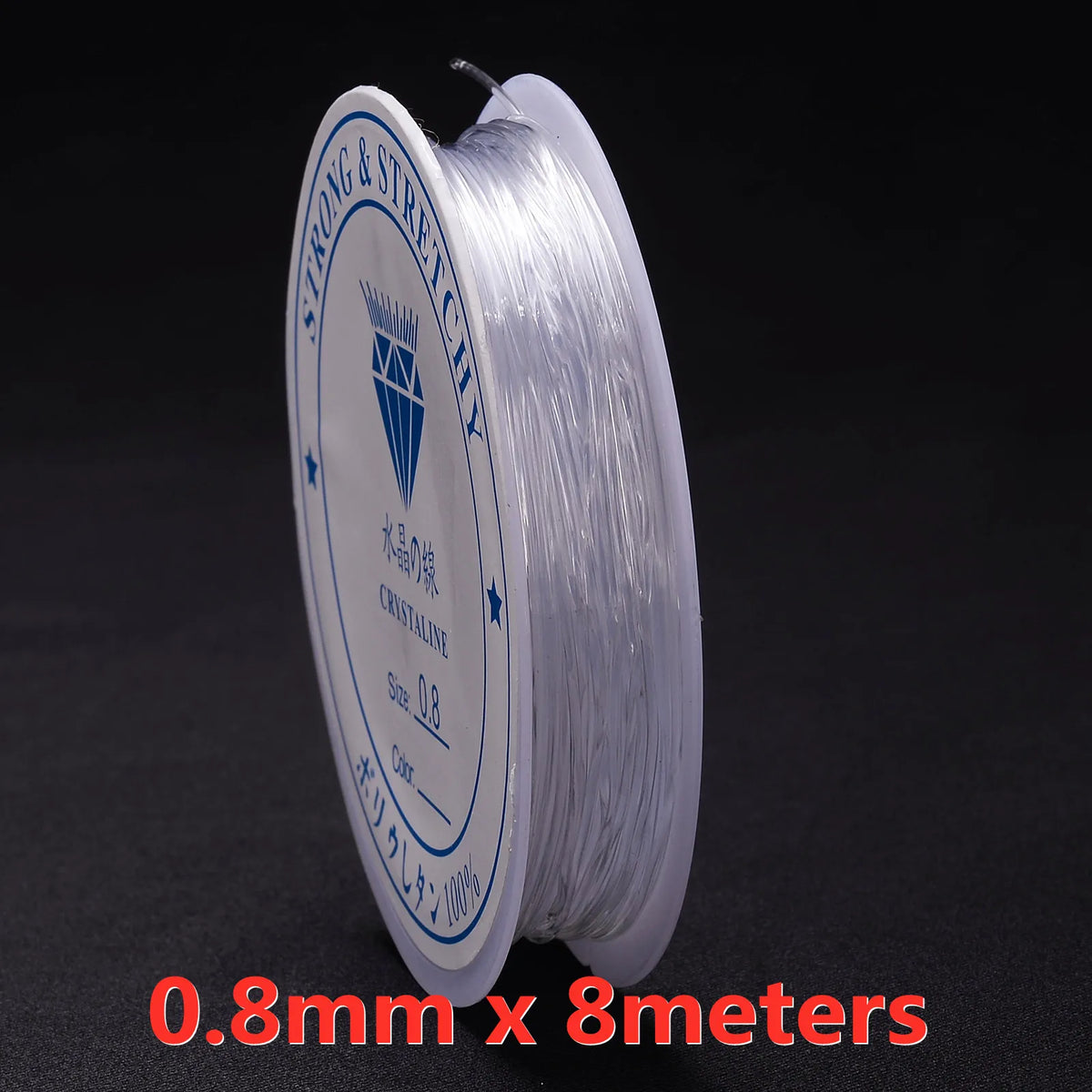 Iyoe 0.5-1.5Mm Elastic Cord String Transparent Elastic Thread for Jewelry Making Diy Bracelet Necklace Beaded Accessories