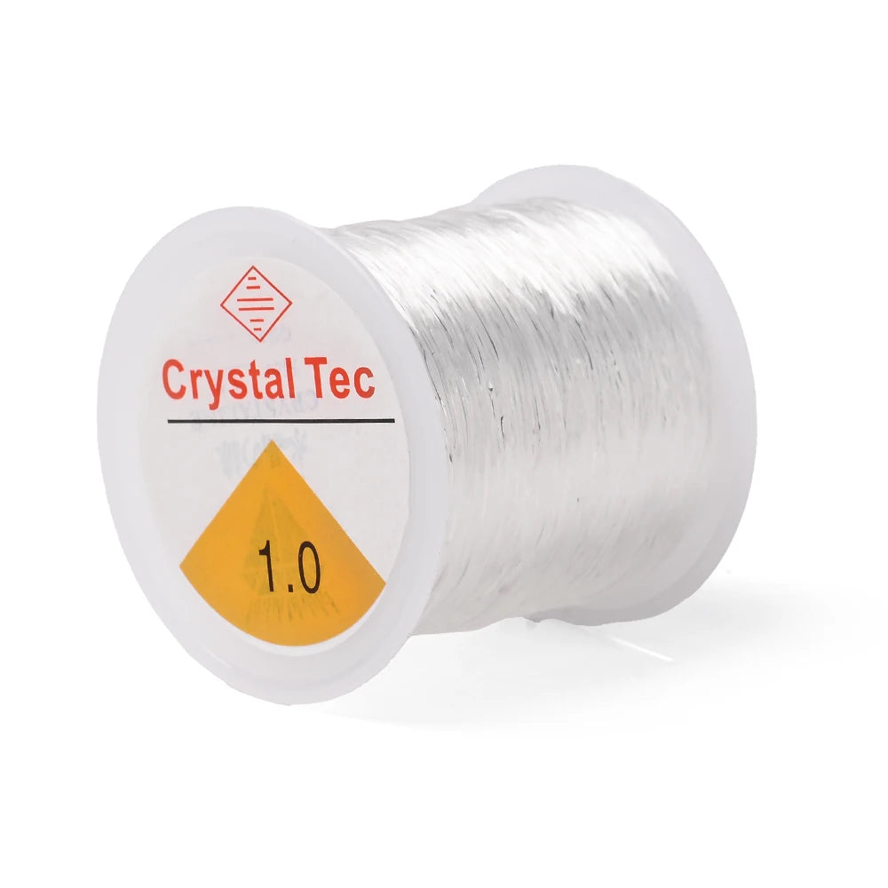Iyoe 0.5-1.5Mm Elastic Cord String Transparent Elastic Thread for Jewelry Making Diy Bracelet Necklace Beaded Accessories