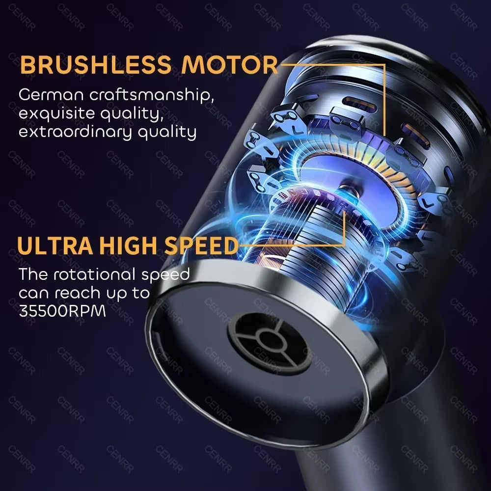 210000PA Car Vacuum Cleaner Mini Powerful Handheld Wireless Home Appliance for Blower Portable Vacuum Cleaner