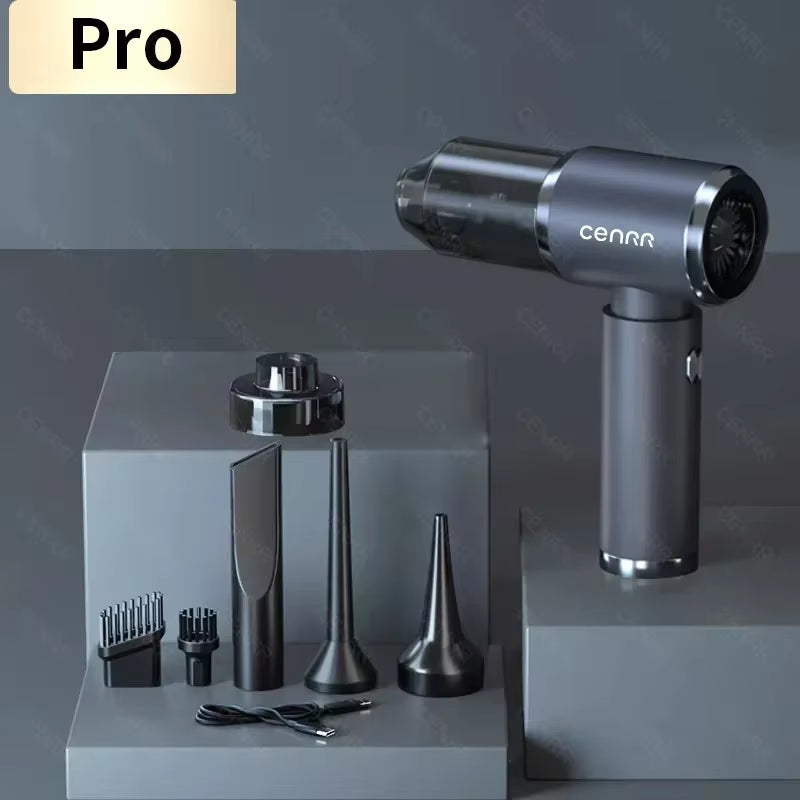 210000PA Car Vacuum Cleaner Mini Powerful Handheld Wireless Home Appliance for Blower Portable Vacuum Cleaner