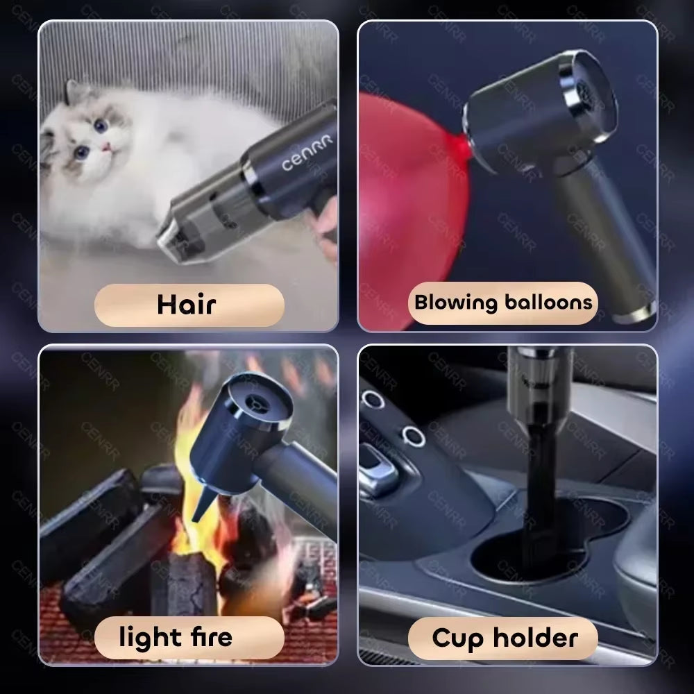 210000PA Car Vacuum Cleaner Mini Powerful Handheld Wireless Home Appliance for Blower Portable Vacuum Cleaner