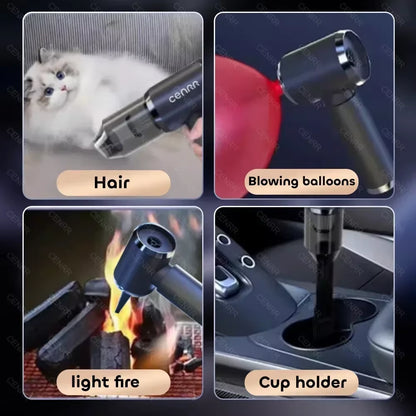 210000PA Car Vacuum Cleaner Mini Powerful Handheld Wireless Home Appliance for Blower Portable Vacuum Cleaner