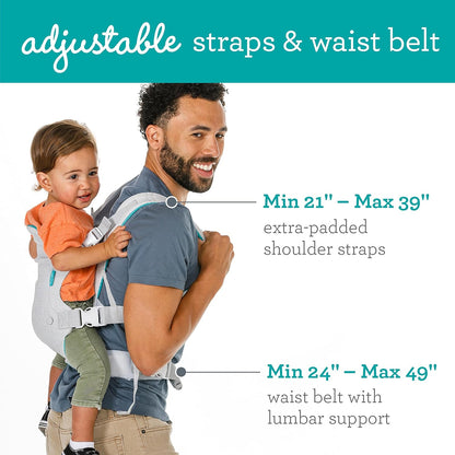 Flip 4-In-1 Light & Airy Baby Carrier Convertible Ergonmic