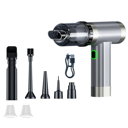 Car Mini Vacuum Cleaner Portable High Power Blower Wireless Cleaning Machine Handheld Electric Turbo Blower Car Electronics