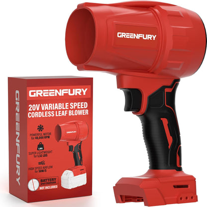 Cordless Leaf Blower Compatible with Milwaukee 18V Battery (Tool Only)
