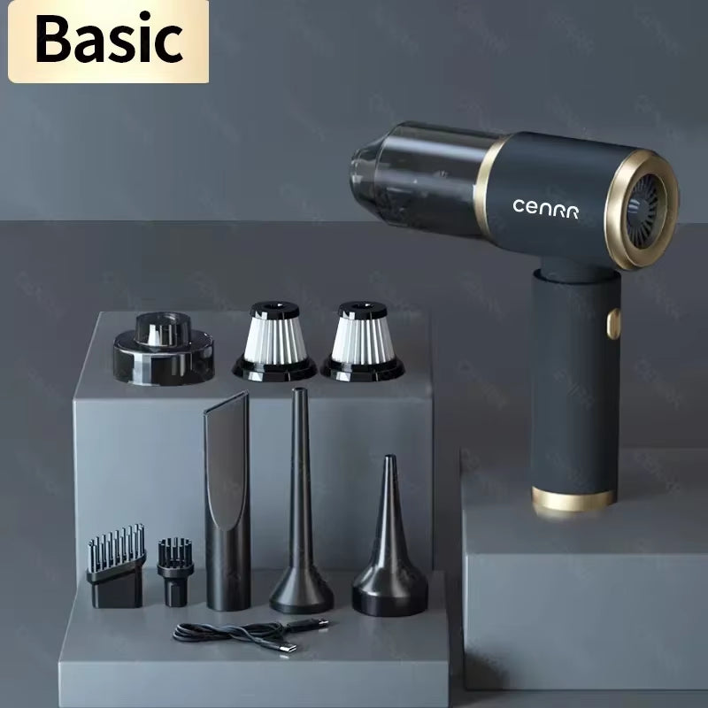210000PA Car Vacuum Cleaner Mini Powerful Handheld Wireless Home Appliance for Blower Portable Vacuum Cleaner